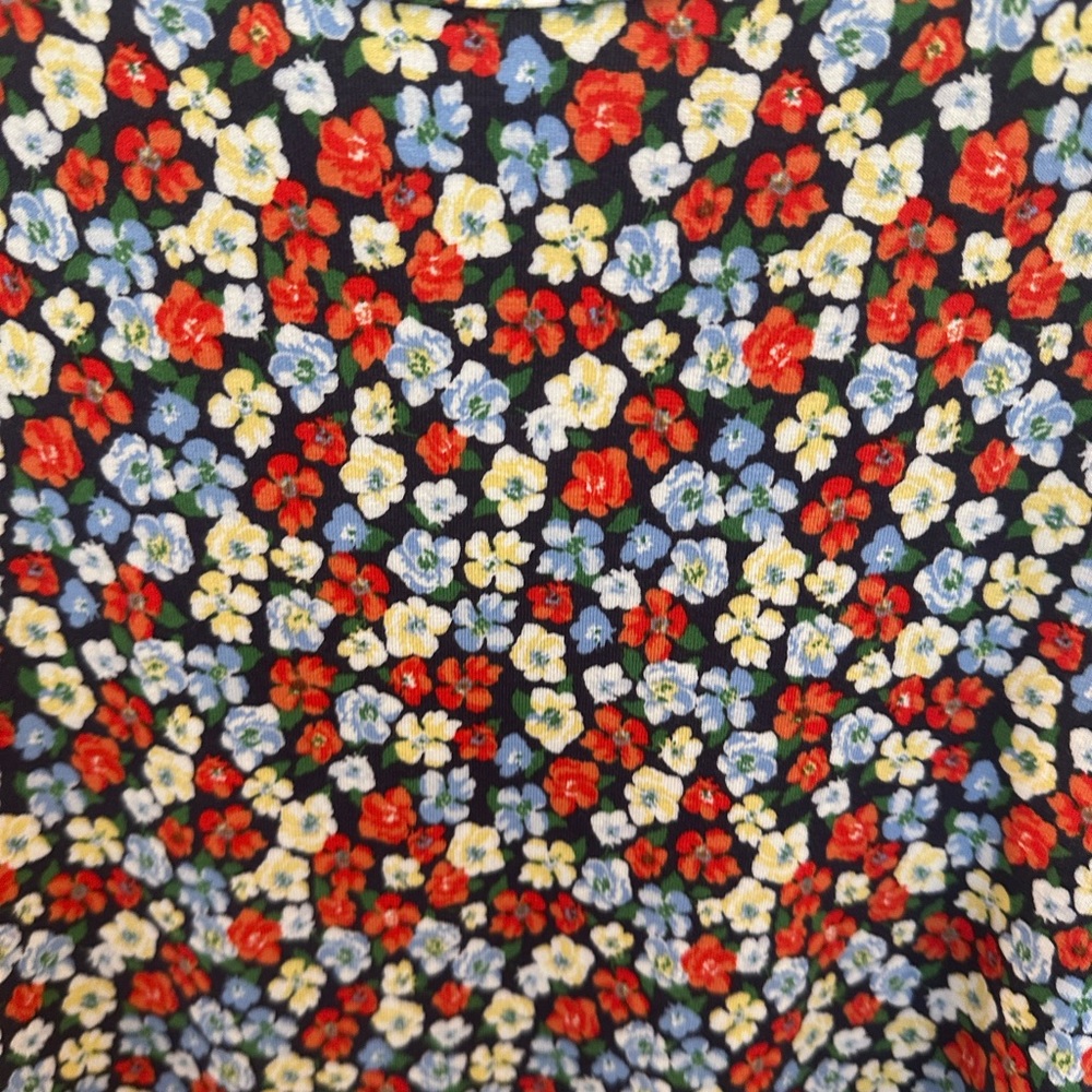 Old Navy Short Sleeve Floral Top - Multicolor - Picture 2 of 5